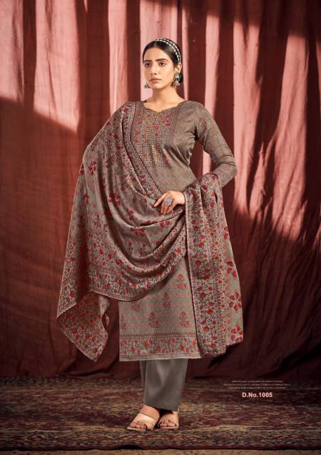 Roli Moli Viona Winter Wear Wholesale Pashmina Dress Materials